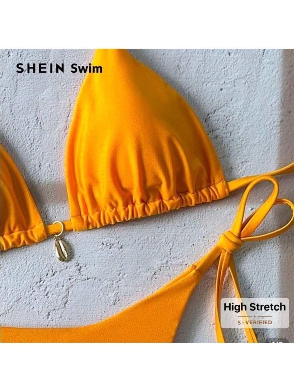 Orange Bikini Set NWOT - Picture 2 of 6